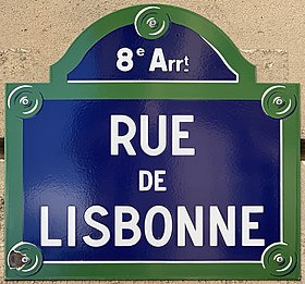 Rue de Lisbonne (Paris)