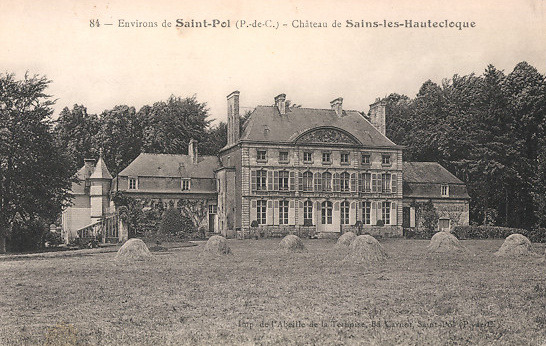 Château de Sains (Hautecloque)