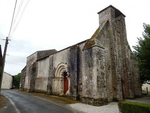 Église Saint-Martin (Aujac)