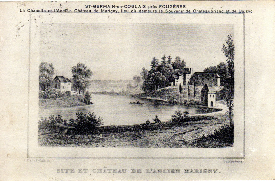 Château de Marigny (ancien) (Saint-Germain-en-Coglès)