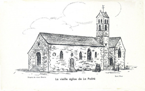 Ancienne église de La Pooté (Saint-Pierre-des-Nids)