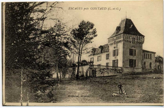 Château d'Escages (Gontaud-de-Nogaret)