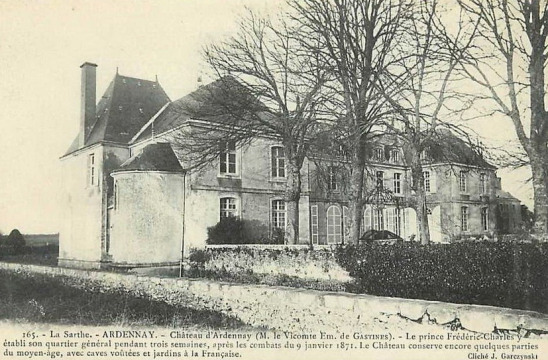 Château d'Ardenay (Ardenay-sur-Mérize)