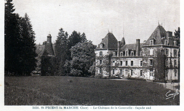 Château de La Courcelle (Saint-Priest-la-Marche)