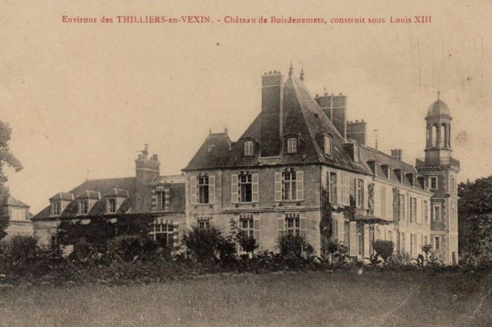 Château du Boisdenemets (Authevernes)
