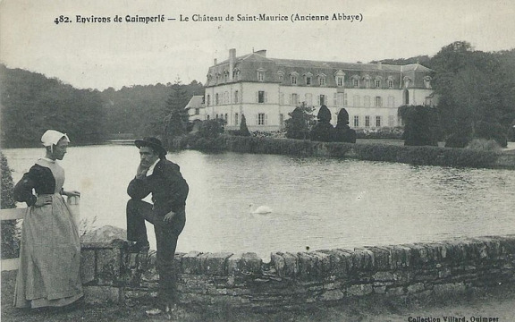 Château de l'abbaye de Saint-Maurice (Clohars-Carnoët)