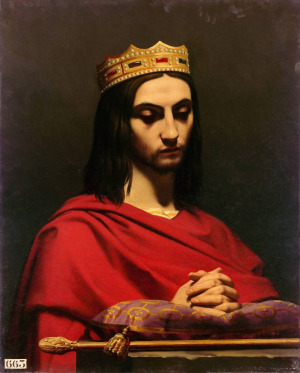 Portrait de Clovis II (634 - 657)