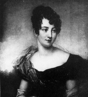 Portrait de Marie Constance Albertine Moisson de Vaux (1796 - 1869)