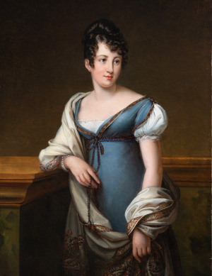 Portrait de Marie Constance Albertine Moisson de Vaux (1796 - 1869)