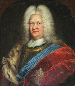 Portrait de Friedrich von Mecklenburg-Schwerin (1675 - 1713)