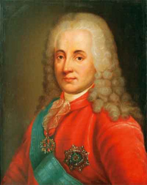 Portrait de Dmitri Galitzine (1665 - 1737)