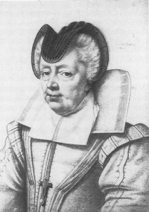 Portrait de Marie de La Noüe (1598 - 1652)