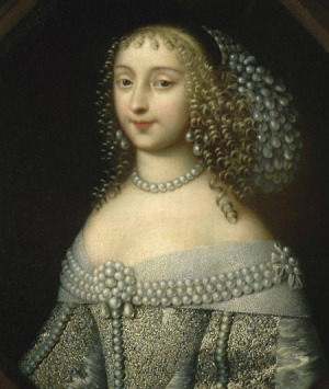 Portrait de Anne-Marie Martinozzi (1637 - 1672)