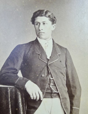Portrait de Robert de Beaucorps (1844 - 1893)