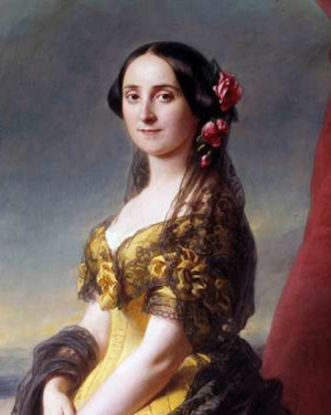 Portrait de Maria del Consuelo de Acuña (1821 - 1888)