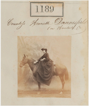 Portrait de Henriette af Danneskiold Samsøe (1836 - 1880)
