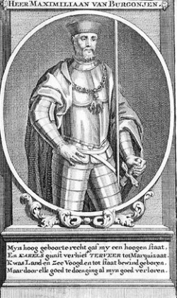 Portrait de Maximilien II de Bourgogne (1514 - 1558)