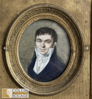 Portrait de Emmanuel Felicité Malo de La Celle de Châteaubourg (1762 - )