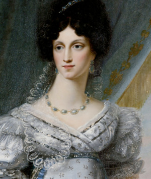 Portrait de Dorothea von Biron (1793 - 1862)