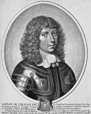 Portrait de Gaspard de Coligny (1620 - 1649)