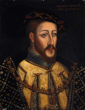 Portrait de James V of Scotland (1512 - 1542)
