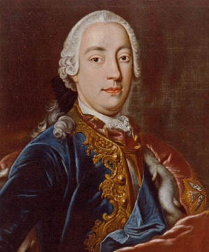 Portrait de Ernst von Sachsen-Coburg-Saalfeld (1724 - 1800)
