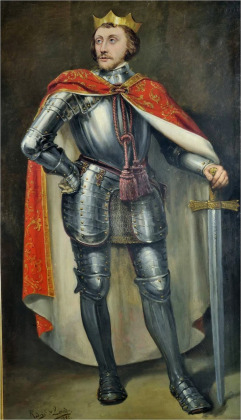 Portrait de Pedro I de Castilla (1334 - 1369)