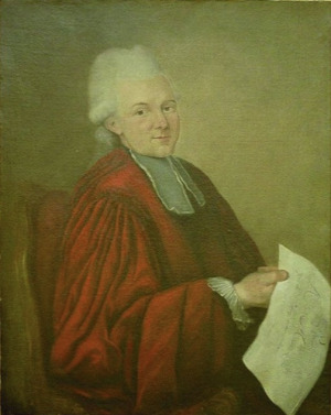 Portrait de Charles François Marie Fradin (1715 - 1782)