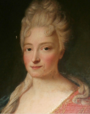 Portrait de Anne Constance de Binard (ca 1704 - )