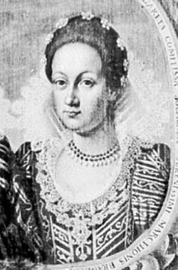 Portrait de Sophia zu Solms-Laubach (1594 - 1651)