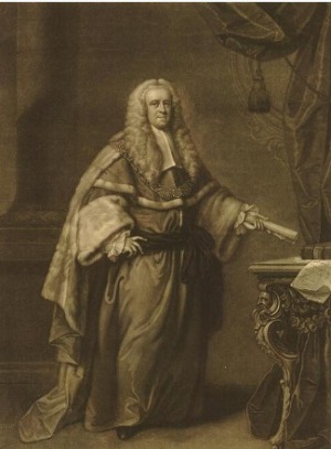 Portrait de Dudley Ryder (1691 - 1756)