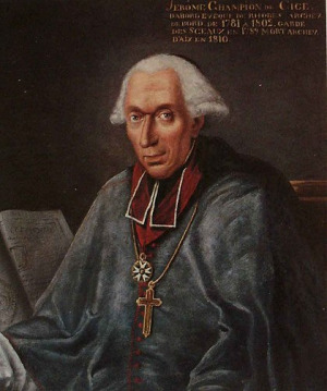 Portrait de Jérôme Champion de Cicé (1735 - 1810)