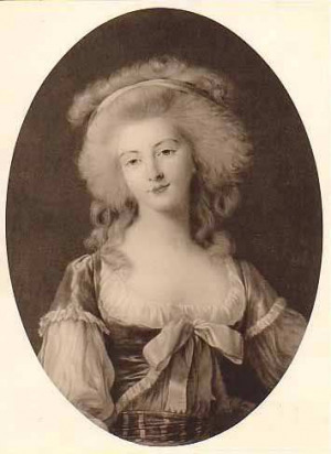 Portrait de Diane de Damas d'Antigny (1761 - 1835)