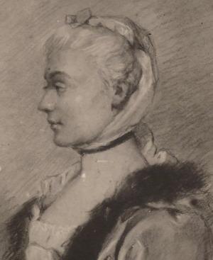 Portrait of Marie d'Etcheverry (1722 - 1797)