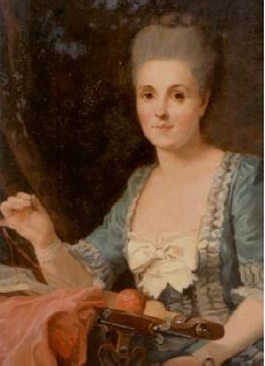 Portrait de Gabrielle Crétet (1736 - 1829)