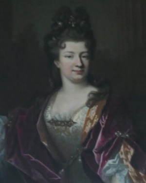 Portrait de Marie-Françoise de Greder de Wartenfels (1674 - 1743)