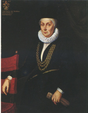 Portrait de Margarithe von Diesbach (1558 - ca 1611)