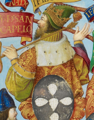Portrait de Sancho II de Portugal (1207 - 1248)