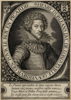 Portrait de Henri Ier d'Orléans-Longueville (1568 - 1595)
