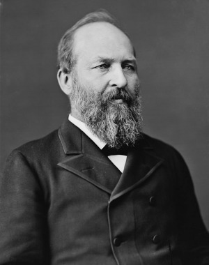 Portrait de James A. Garfield (1831 - 1881)