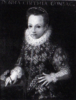 Portrait de Cinzia Gonzaga (1589 - 1649)