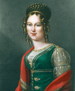 Portrait de Antonia Koháry (1797 - 1862)