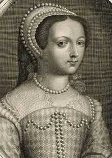 Portrait de Anne de Courtenay (1564 - 1589)