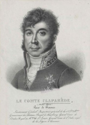 Portrait de Michel-Marie Claparède (1772 - 1842)