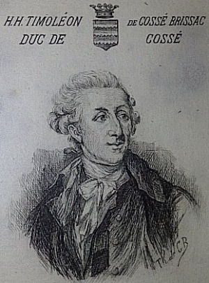 Portrait de Timoléon de Cossé-Brissac (1746 - 1813)
