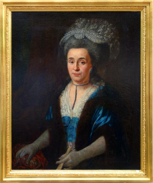 Portrait de Marguerite Henriette de La Laurencie de L'Efort ( - 1779)