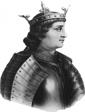 Portrait de Charles le Bel (1294 - 1328)
