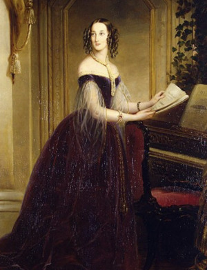 Portrait de Marie Romanov-Holstein-Gottorp (1819 - 1876)
