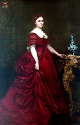 Portrait de Mathilde de Courtaurel de Rouzat (1839 - 1900)