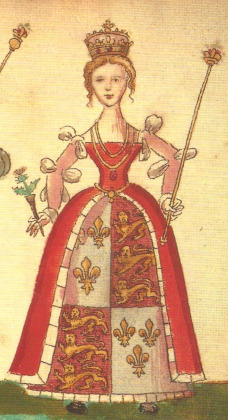 Portrait de Joan Beaufort (ca 1407 - 1445)